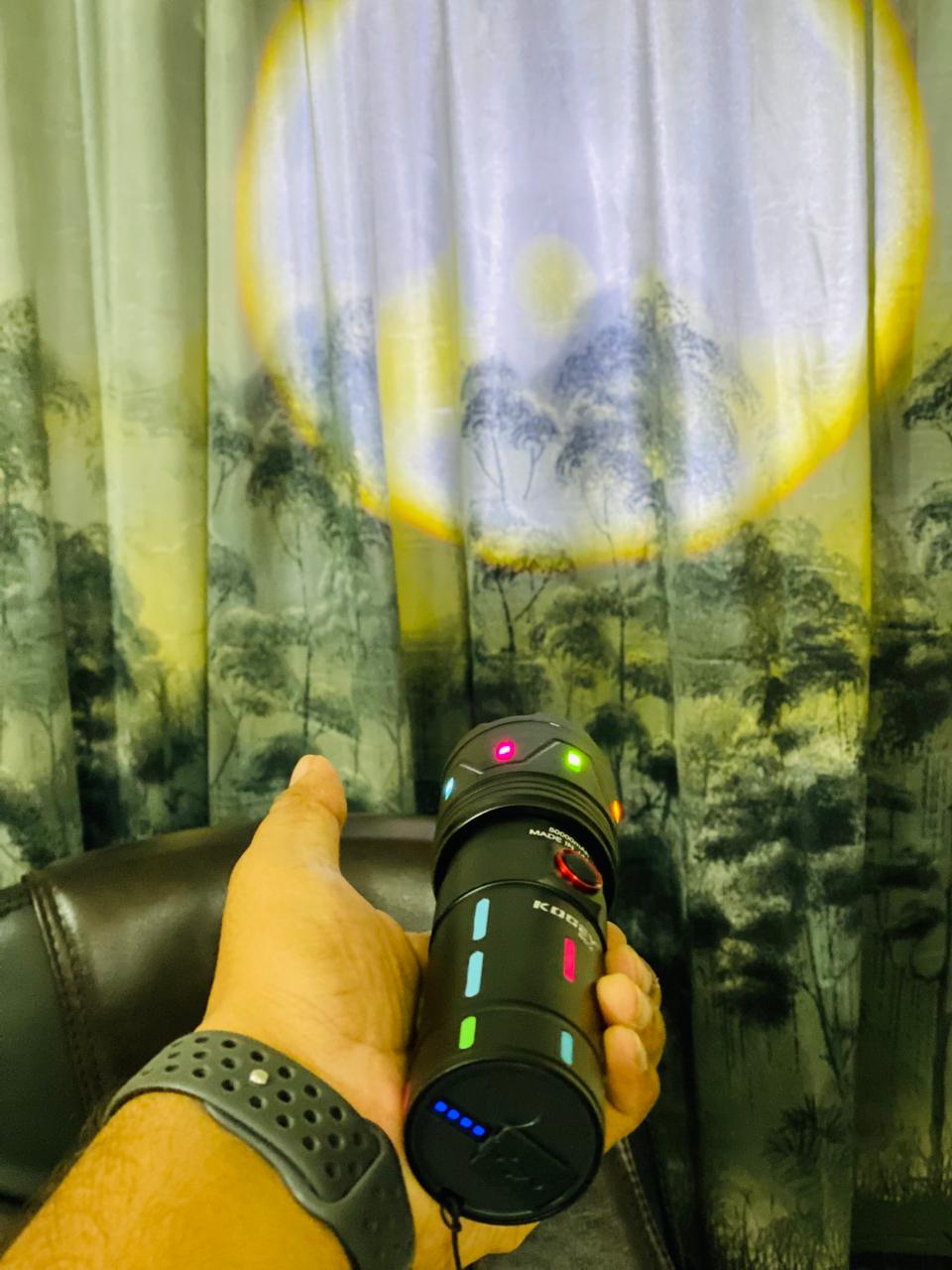 KOGEY KG-802 Rechargeable Flashlight